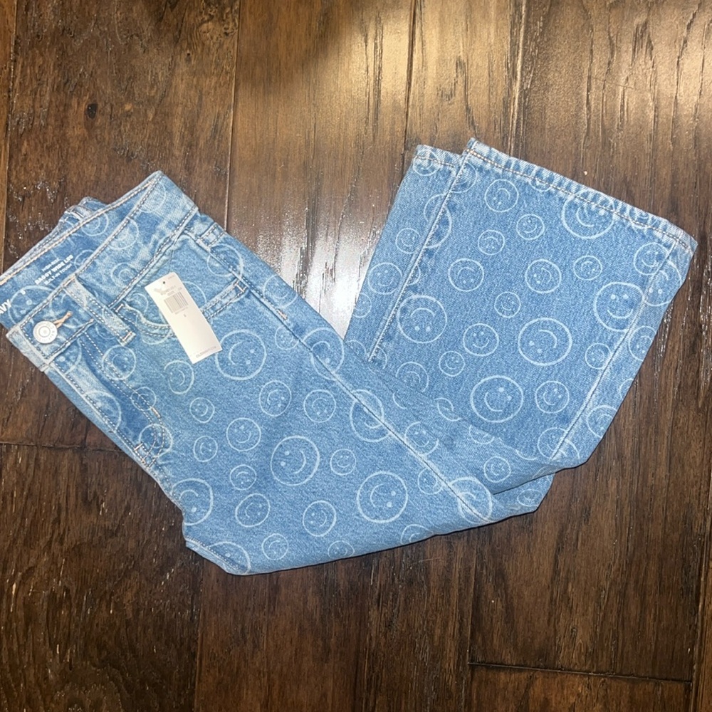 Old Navy baggy wide leg denim nwt 5